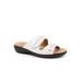 Women's Ruthie Woven Sandal by Trotters in White (Size 10 M)