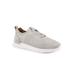 Women's Stella Sneaker by SoftWalk in Light Grey Nubuck (Size 10 1/2 M)