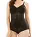 Plus Size Women's Extra-Firm Control Body Briefer 9057 by Rago in Black (Size 40 DD) Shaper