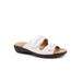Women's Ruthie Woven Sandal by Trotters in White (Size 9 M)