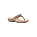 Women's Cliffs Bailee Thong Sandal by Cliffs in Natural Woven (Size 9 1/2 M)