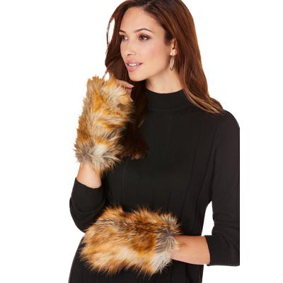Women's Faux-Fur Gloves by Accessories For All in ...