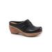 Women's Mackay Clog by SoftWalk in Black (Size 12 M)