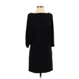 Jessica Simpson Casual Dress - Sweater Dress: Black Solid Dresses - Women's Size 2