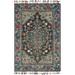 Alexander Home Sahara Boho Medallion Hand-Hooked Wool Area Rug