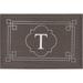 Mohawk Home Monogram Letter Indoor/Outdoor Doormat