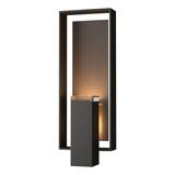 Hubbardton Forge Shadow Box 21 Inch Tall 2 Light Outdoor Wall Light - 302605-1052