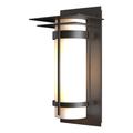 Hubbardton Forge Banded 16 Inch Tall Outdoor Wall Light - 305993-1086