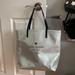 Kate Spade Bags | Kate Spade Silver Glitter Tote Bag | Color: Silver | Size: Os