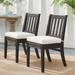 Stockholm Bistro Chair, Set Of Two - Ash Black - Grandin Road