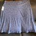 Lularoe Skirts | Lularoe Azure Skirt 3xl | Color: Blue/Gray | Size: 3xl