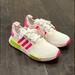 Adidas Shoes | Adidas Nmd_r1 Women’s Shoes Sneakers New Cream Nmd Ee4401 New White Pink Boost | Color: Pink/White | Size: Various