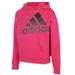 Adidas Shirts & Tops | Adidas Girls Badge Of Sport Hooded Pullover Hoodie Size Large 14 Nwt Magenta | Color: Black/Pink | Size: 14g