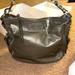 Coach Bags | Coach Gray/Silver Zoe Shoulder Bag | Color: Gray | Size: Os