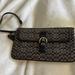 Coach Bags | Coach Mini C Wristlet | Color: Black/Gray | Size: Os