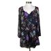 Jessica Simpson Dresses | Jessica Simpson Woman's Laurelle Floral Print Casual Mini Dress | Color: Black | Size: M
