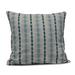 Highland Dunes Ludde Watercolor Square Throw Pillow Polyester/Polyfill blend in Green/Blue | 20 H x 20 W x 7 D in | Wayfair