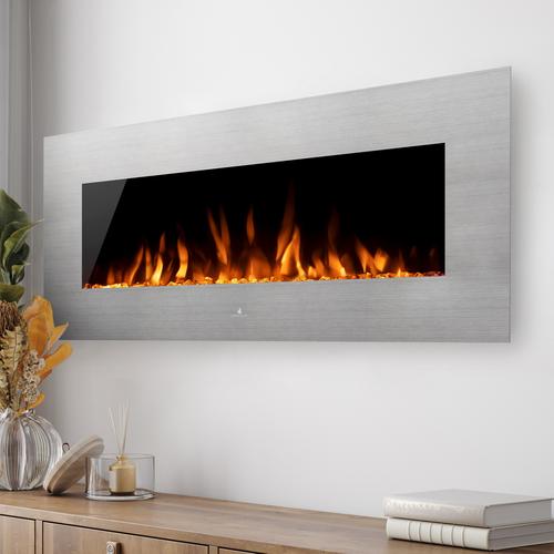 Elektro Wandkamin Noble Flame VEGAS HiFi Edelstahl