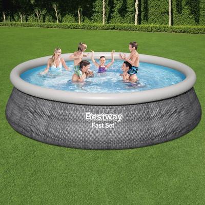 Fast Set Pool + Filterpumpe Schwimmbecken Planschbecken Familienpool - Bestway