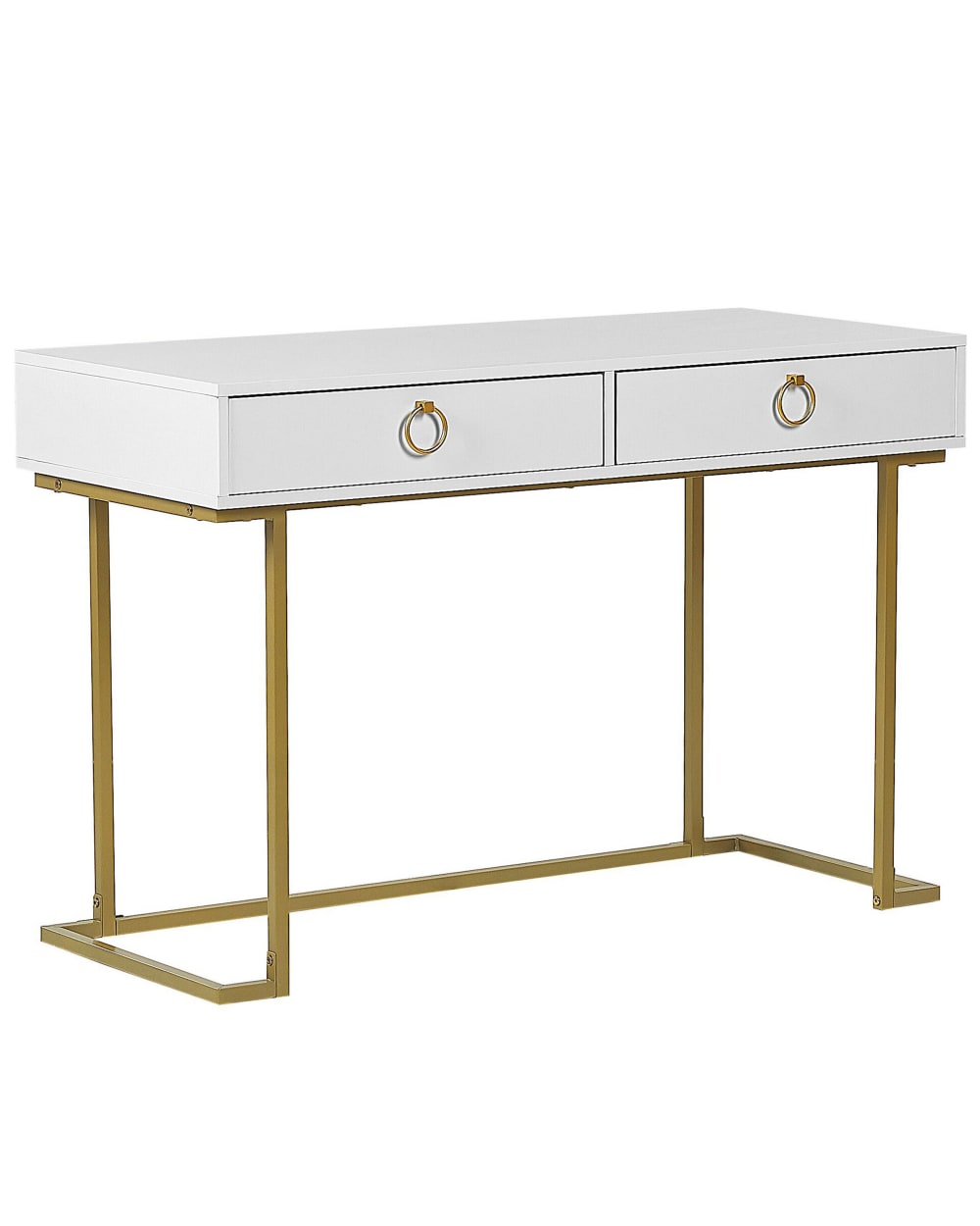 Console Table de bureau Blanc