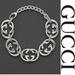 Gucci Jewelry | Gucci Britt Gg Logo Silver Bracelet*Nwb | Color: Silver | Size: Os