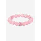 Women's Simulated Birthstones Agate Stretch Bracelet 8" by PalmBeach Jewelry in October