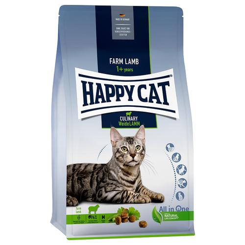 10kg Culinary Adult Weide-Lamm Happy Cat Katzenfutter trocken