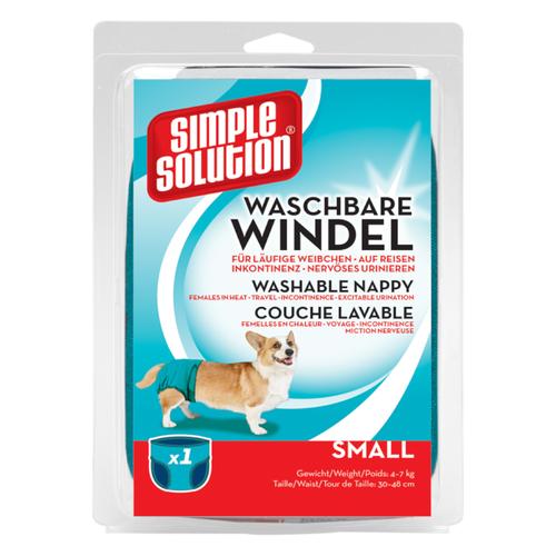 Simple Solution waschbare Windel Größe S, 1 Stück Hund