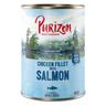 6 x 400 g Purizon Lachs Nassfutter als Ergänzung für Purizon Fisch Adult - getreidefrei