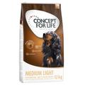 2x12kg Medium Light Concept for Life Hundefutter trocken
