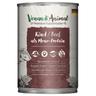 24x400g Venandi Animal Monoprotein Rind Katzenfutter nass