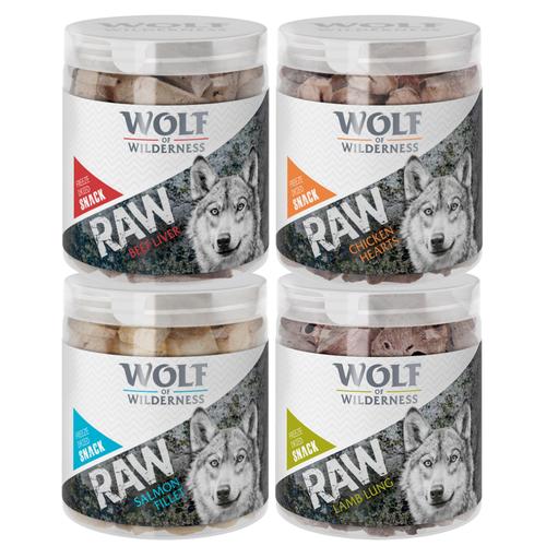 Wolf of Wilderness Hundesnacks, gefriergetrocknet, getreidefrei