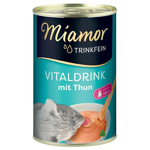 24x 135ml Miamor Trinkfein Vitaldrink Thun Trinksnacks Katze