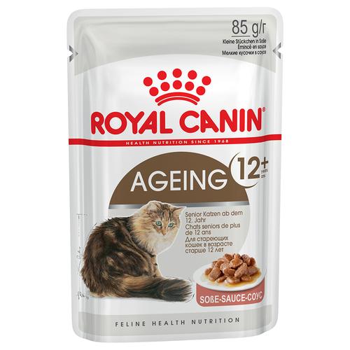 12x 85g Ageing +12 in Soße Royal Canin Katzenfutter Nass