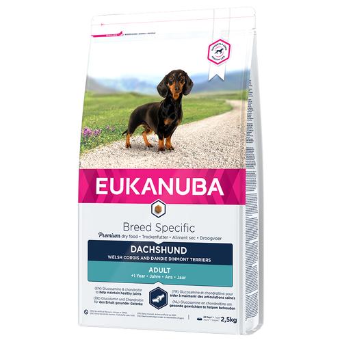 3x2,5kg Eukanuba Adult Breed Specific Dachshund Hundefutter