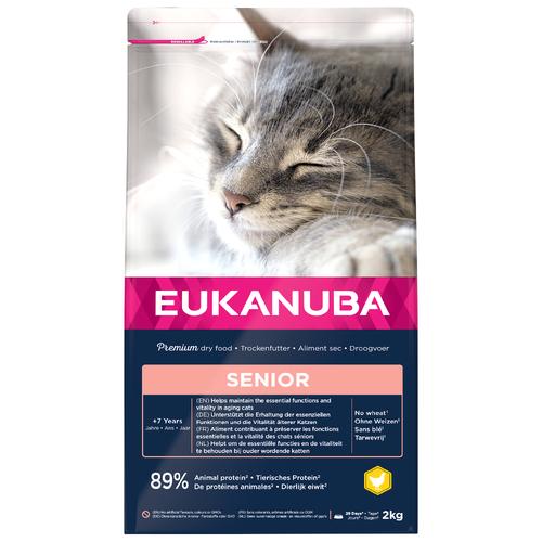 2kg Eukanuba Top Condition 7+ Senior Katzenfutter trocken
