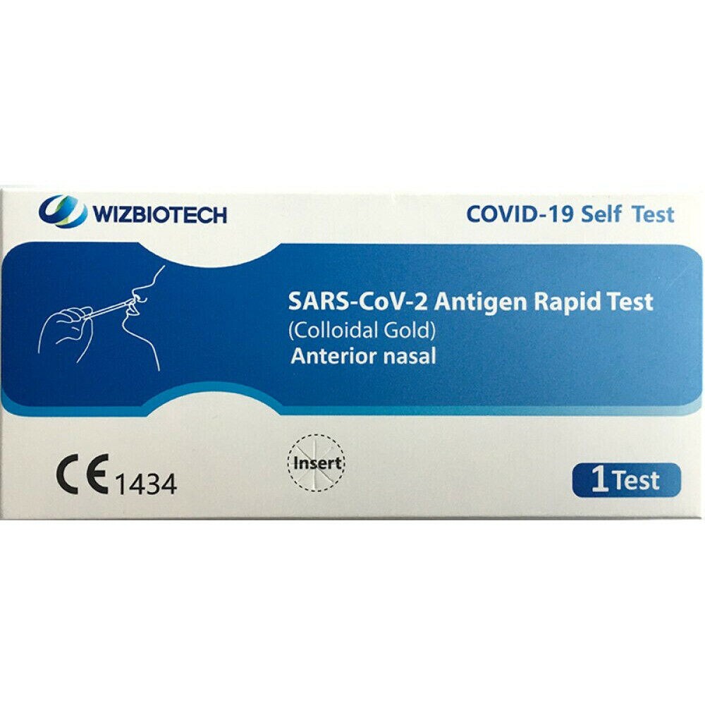 20x WIZ BIOTECH Schnelltest Nasal Laientest COVID-19 SARS-CoV-2 Antigen Rapid Test (Colloidal Gold) Image