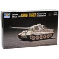 Trumpeter 07292 Modellbausatz King Tiger Porsche Turret w/Zimmerit