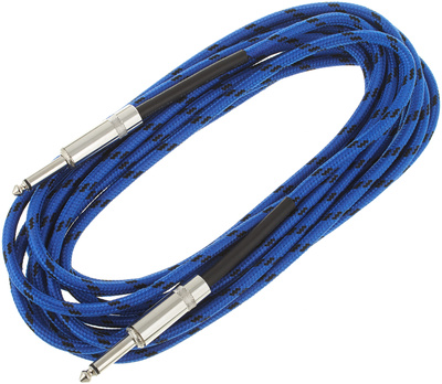 the sssnake TMI 6 PP Vintage Klinkenkabel blau