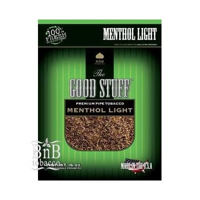 Good Stuff Menthol Gold Pipe Tobacco