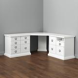 Wood Top - Corner Desk Group Large - White - Ballard Designs - Ballard Designs