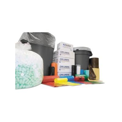 "60 Gallon Clear Trash Bags, 43x48, 12mic, 200 Bags, IBSS434812N | by CleanltSupply.com"