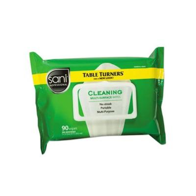 "Sani Multi-Surface Cleaning Wipes, 1-Ply, White, 90 Wipes, 12 Packs, NICA580FW | by CleanltSupply.com"