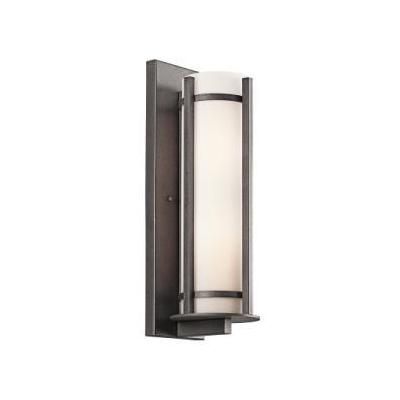 Kichler 49120AVI Anvil Iron Camden Transitional Two Light Outdoor Wall Sconce
