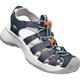 KEEN Damen Trekkingsandale ASTORIA WEST SANDAL W-NAVY/BEVELED GLASS, Größe 40 ½ in Blau