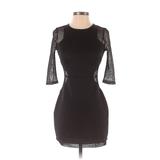 Maitai Casual Dress - Bodycon: Black Dresses - Women's Size Small