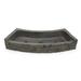 Loon Peak® Ankie Slate Curved Stacked Water Fountain | 6 H x 35.5 W x 12 D in | Wayfair AA7D73BF8AA14A818882F0C841398750