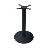 JI Bases 18-inch Round Cast Iron Pedestal Table Base-3-inch column-13-inch Top Plate