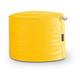 Happers - Pouf tabouret Similicuir Indoor Jaune Jaune