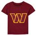 Toddler Burgundy Washington Commanders Team Logo T-Shirt